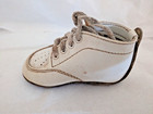 Vintage White Leather Baby Shoes Size 3 1980 s