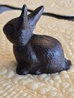 Cast Iron Bunny Rabbit Door Stop Garden Decoration Ornament 