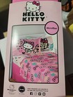 Hello Kitty Wild Jungle 4 Piece Full Sheet Set   Microfiber