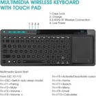 Rii K18 Wireless  Multimedia  Keyboard 3-led Color Backlit