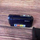 Sony Handycam Dcr-sx44 With Battery And Charger  Tested And Works
