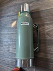 Vintage Stanley Aladdin Green Thermos Vacuum Bottle 1qt Euc