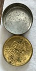 Vintage  Original Empty Brass Tin 250 Umc Primers No 0 