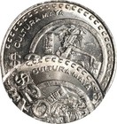Er270 Mexico  Mint Error -- Double Struck -- 20 Pesos  Nd  1980-84   Mexico City