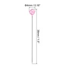 400pcs Sewing Pins Straight Pin With Plastic Pearlized Ball Head Light Pink
