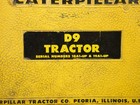 Oem Factory Cat Caterpillar D9 Dozer Tractor Service Repair Manual 18a 19a