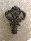 Vintage Cast Iron Finial Fence Post Topper Shelf Or Table Decor  Rustic