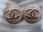 Chanel 2   Gold Tone Metal   Cc Logo   22mm  Under 1   Buttons This Is For 2