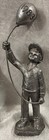Vintage Lot Of 3 Michael Ricker Pewter Figurines With Accessories Rare Signed