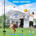 Heavy Duty Tetherball Set - Outdoor Fun For Adults   Families  Includes Heavy   