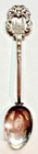 Vienna Wien Austria Vintage 900 Silver Souvenir Spoon - St  Stephen s Cathedral