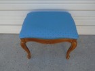 Thomasville French Vanity Stool Desk Seat Bench Cabriole Louis Xvi Regency Boho