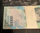 Venezuela 10000 Bolivar Fuerte  2017  Unc X 100 Pcs Bundle Pack