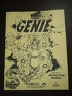 Gottlieb Genie Original Pinball Manual