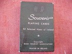 Souvenir  Ireland Playing Cards - 52 Selected Views Of Ireland - Orange Deck