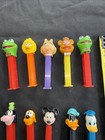 Vintage Lot Of 12pez Candy Dispensers - Sesame Street Disney Woodstock