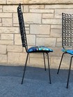Mid Century Modern Arthur Umanoff Grenada Collection Wrought Iron Dinette Set