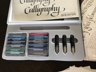 Vtg Sheaffer No Nonsense Fountain Calligraphy  Set Nibs Ink   Booklet