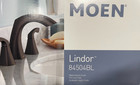 Moen 84504bl Lindor Widespread Bathroom Faucet Matte Black W valve 2-handle