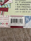 The Ultimate Scrapbook Kit In A Stack Christmas Texture Cardstock Paper Sticker