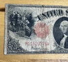 Series Of 1917  1 One Dollar Legal Tender Currency Note