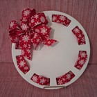 Southern Living At Home Dress Me Up Plate Round Platter With Decorative Ribbon