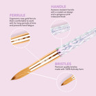 Kiara Sky Acrylic Kolinsky Nail Brushes Size 8-20 Nail Art Fast Shipping 