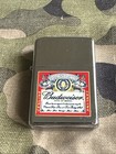 2000 Vintage Zippo Lighter - Budweiser Beer - Anheuser-busch