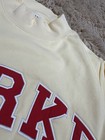 Parke Women Varsity Mockneck Fleece Peel calypso Brand New In Bag S m