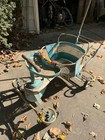 Vintage 1950 s Genuine Taylor-tot Baby Stroller Walker Buggy Carriage Blue white