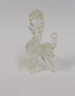 Crystal Blown Glass French Poodle Dog Figurine
