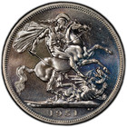 Great Britain Crown 1951 Festival Of Britain Pl 65 Gem Unc  Proof-like  Rare  K8