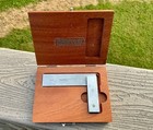 Starrett No  20   3    Master Precision Square Original Wooden Box