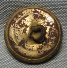 Dug Civil War Eagle Infantry Coat Button With Gold Gilt From Vicksburg