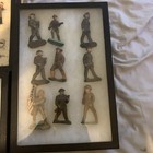 Lot Of 42 Vintage Metal  lead Army Wwii   Wwi Figures Barclay  Britains Fox Hunt