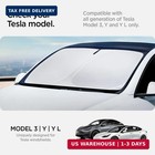 Spigen Front Windshield Sunshade For All Tesla Model Y   3   Dual Layered Protec