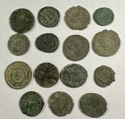 15 Nice Ancient Roman Coins Of Various Emperors And Types  Most Need Cleaning  4