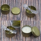 12 Candle Tins Candle Tins For Candle Making 8 Oz Tins Multipurpose Tins