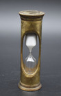 Vintage Solid Brass 3 Minute Sand Timer 3 5  Tall   India