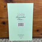 1982 Remember When    A Nostalgic Look Back In Time New Paperback Kardlet Book