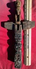 Papua New Guinea Abelam Wood Tribal Carving Statue 17  Totem Pole 
