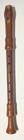 Vintage  Johannes Adler Magnamusic Handmade Wood Recorder  1821 Germany F-alto