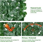 Icover Artificial Ivy Privacy Screen For Fence green Maple Leafs For Garden