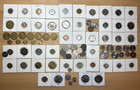 Vintage Lot Of 100  Coins From Different South American Countries  35 Yrs  Old  