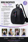 Mini Backpack For Women   Teens  Small Lightweight Oxford Cloth Shoulder Bag