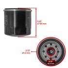 3 Pack Oil Filter For Yamaha Yfm660 Grizzly Yxr660 Rhino Yfm450 Kodiak Yyfm450fx