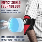 Exxact Sports Flexible Batter s Baseball Elbow Guard For Youth   Adult