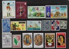 Old Original Collection 32 Different Caribbean Stamps Unused Very Rare