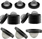 10pcs Hose Washer With Screen  Black Rubber Washers And Stainless Steel    