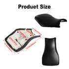 For Honda Recon 250 Trx250 Trx250te Trx250tm 2x4 05-24 Atv Black Complete Seat